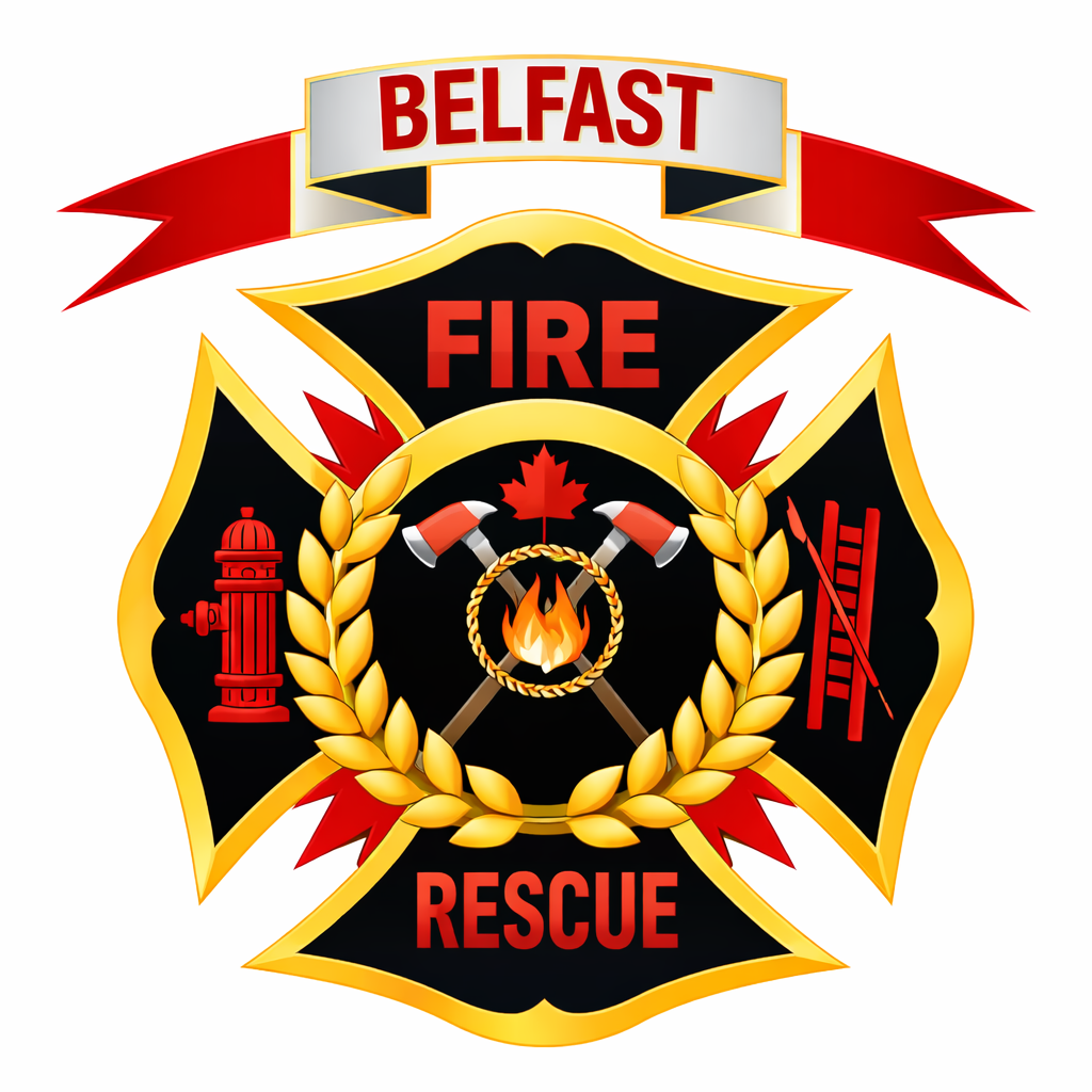 Belfast Rural Community Fire Department logo